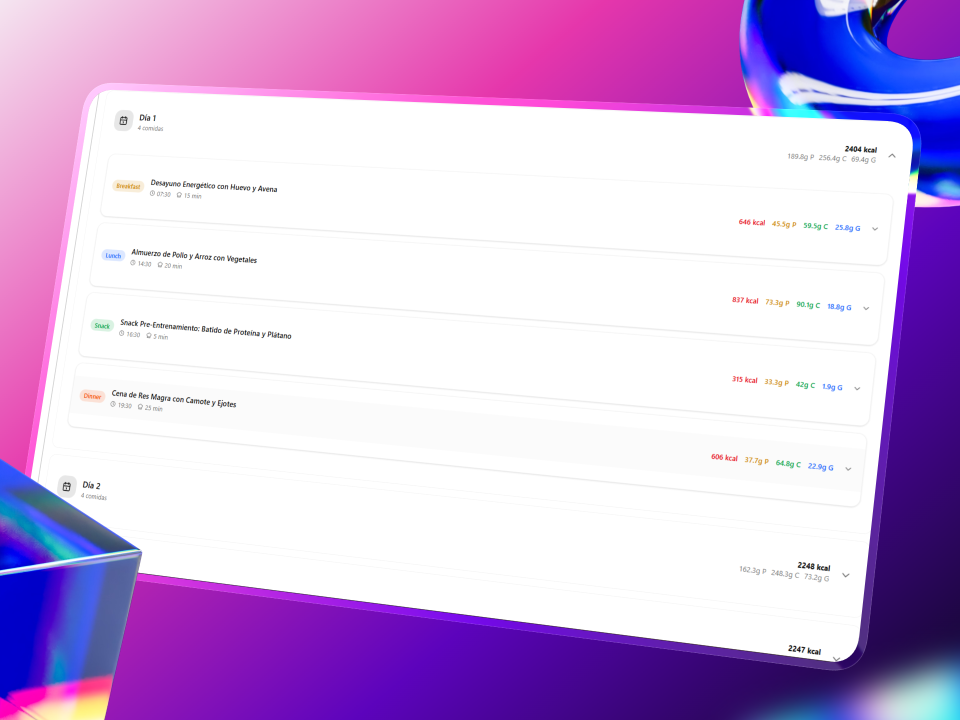 MealPrepAI - Imagen 3